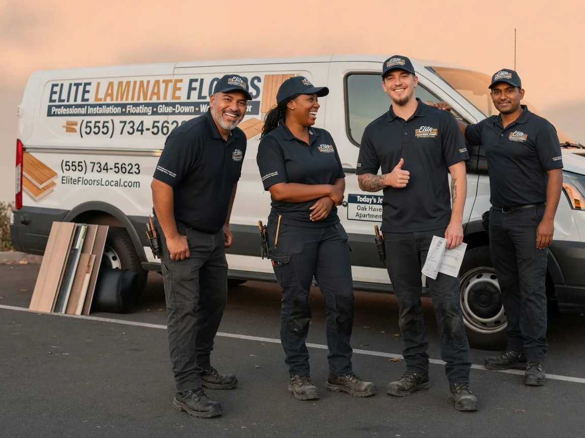Laminate flooring installation company in Ferney, SD